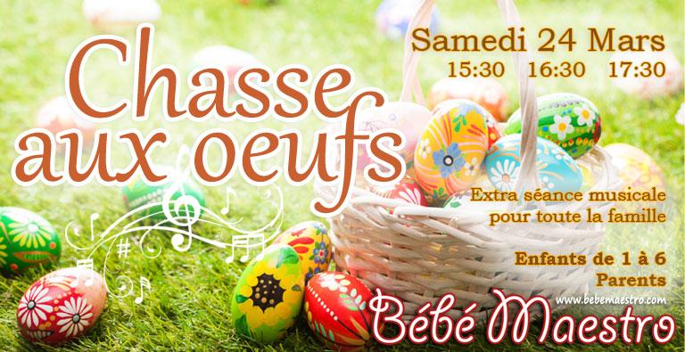 Samedi 24 March - Chasse aux œufs