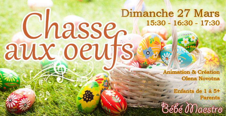 "Chasse aux oeufs" le Dimanche 27 Mars 2016