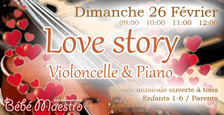 Dimanche 26 February - Love Story - Extra Music session