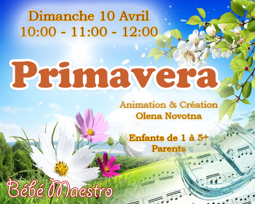 Primavera - Dimanche 10 Avril 2016