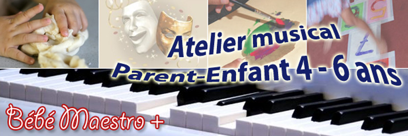 Bébé Maestro - Atelier musical 4-6